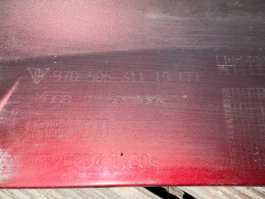 фото №11, Бампер перед передній porsche panamera 970 lift 13- 97050531119fff оригінал