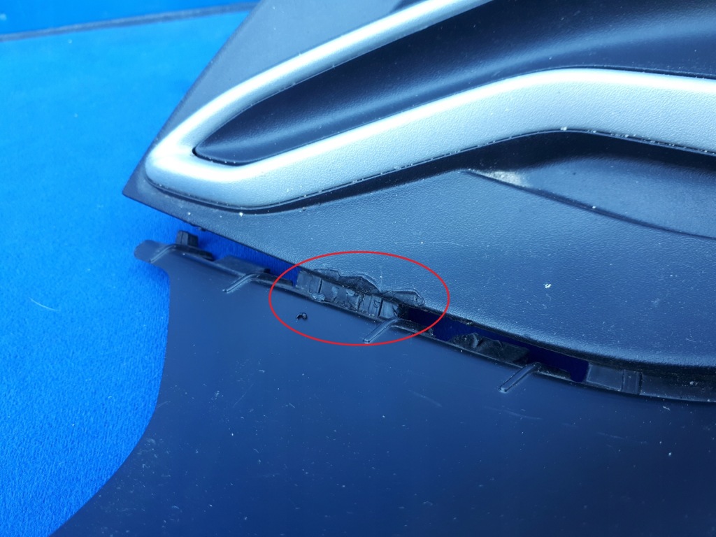 Ford focus active 18- 2018- решётка рамка левая Оригинал