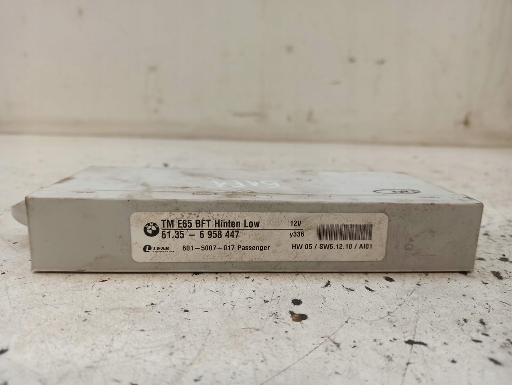 фото №6, Bmw 7 e65 модуль блок управления дверь левый задняя 6958447 61356958447