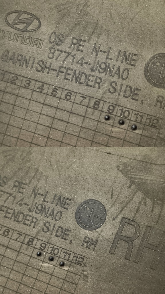 фото №10, Hyundai kona 22- n-line молдинг крила правий перед 87714-j9na0