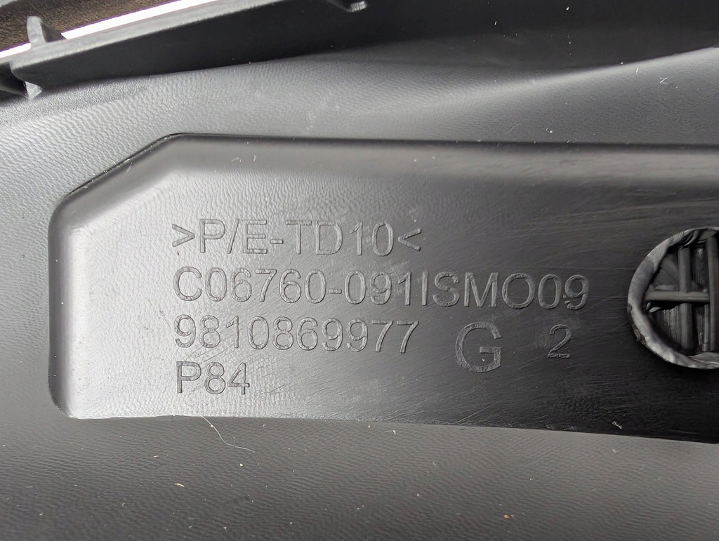 фото №10, Peugeot 3008 5008 ii уголок бампера левый перед pdc 9810869977 новый orygi