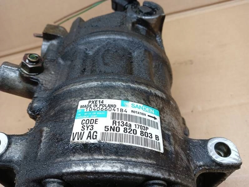 фото №5, Компресор кондиціонера 5n0820803b audi a1 8x leon ii octavia ii 1.2 tsi