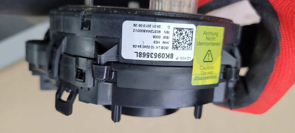 фото №8, Q5 8r lift лента руля подушка безопасности шлейф 8k0953568l