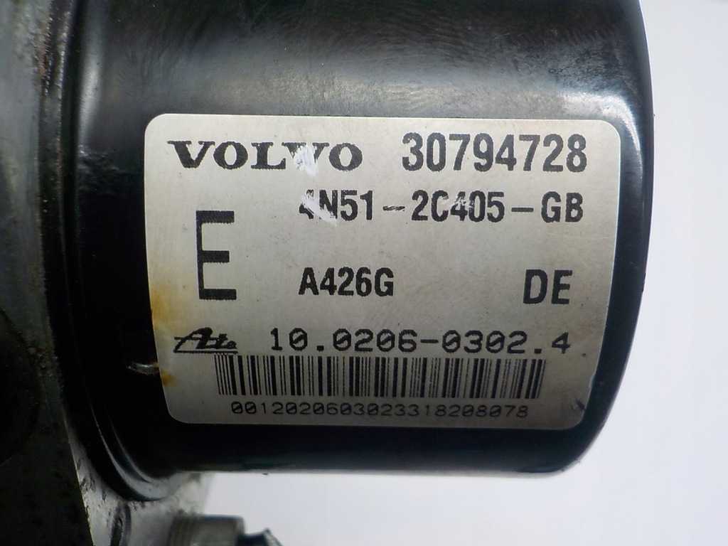 фото №8, Volvo s40 ii v50 c30 насос abs 30794728 30794730aa