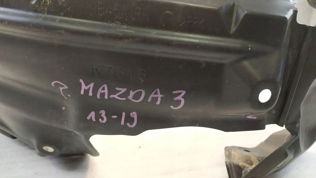 фото №6, Підкрилок правий перед mazda 3