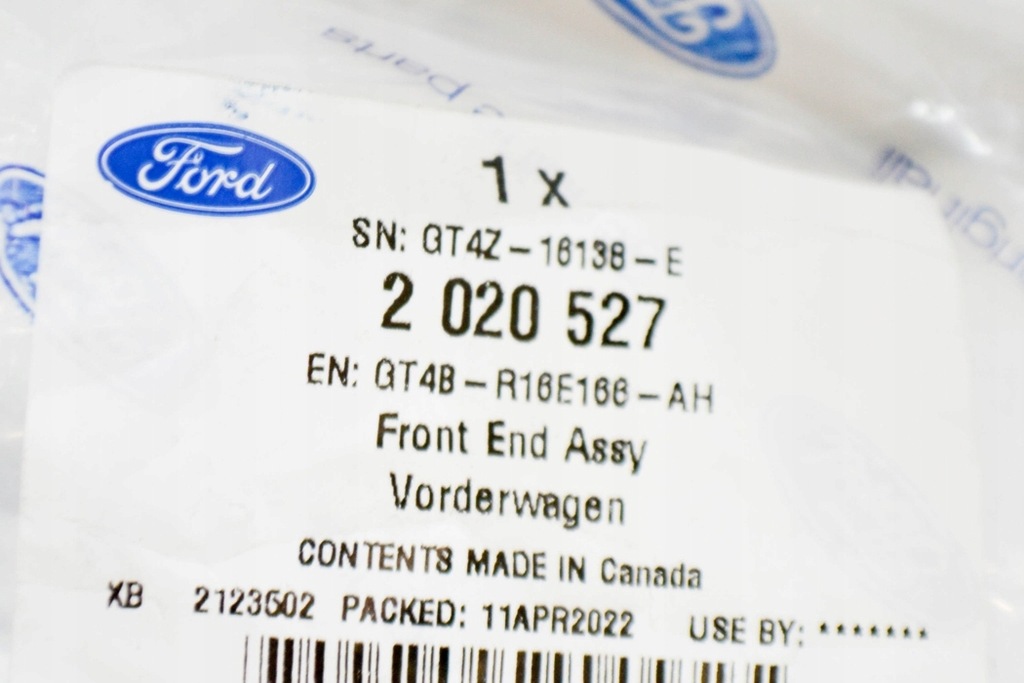 фото №6, Ford edge mk2 панель передній gt4b-r16e166-ah новий оригінальний 2020527