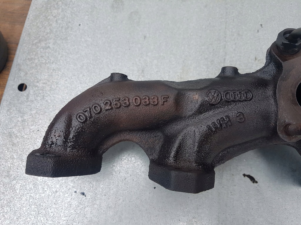 фото №7, Vw t5 коллектор выпускной 2.5 tdi 070253033f bnz bpc датчик