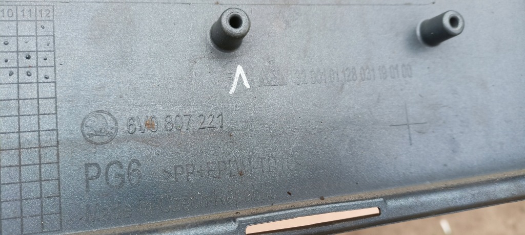 фото №6, Бампер перед передний skoda fabia iii 3 6v0 14-18r