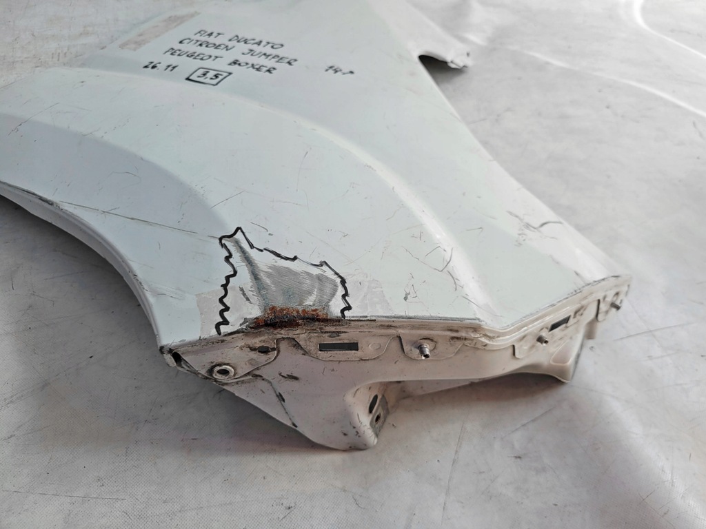 фото №7, Крыло левый передний ducato / jumper / boxer 2014-