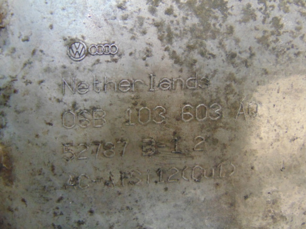 фото №6, Audi a4 b6 1.9tdi поддон масляная 06b103603aq