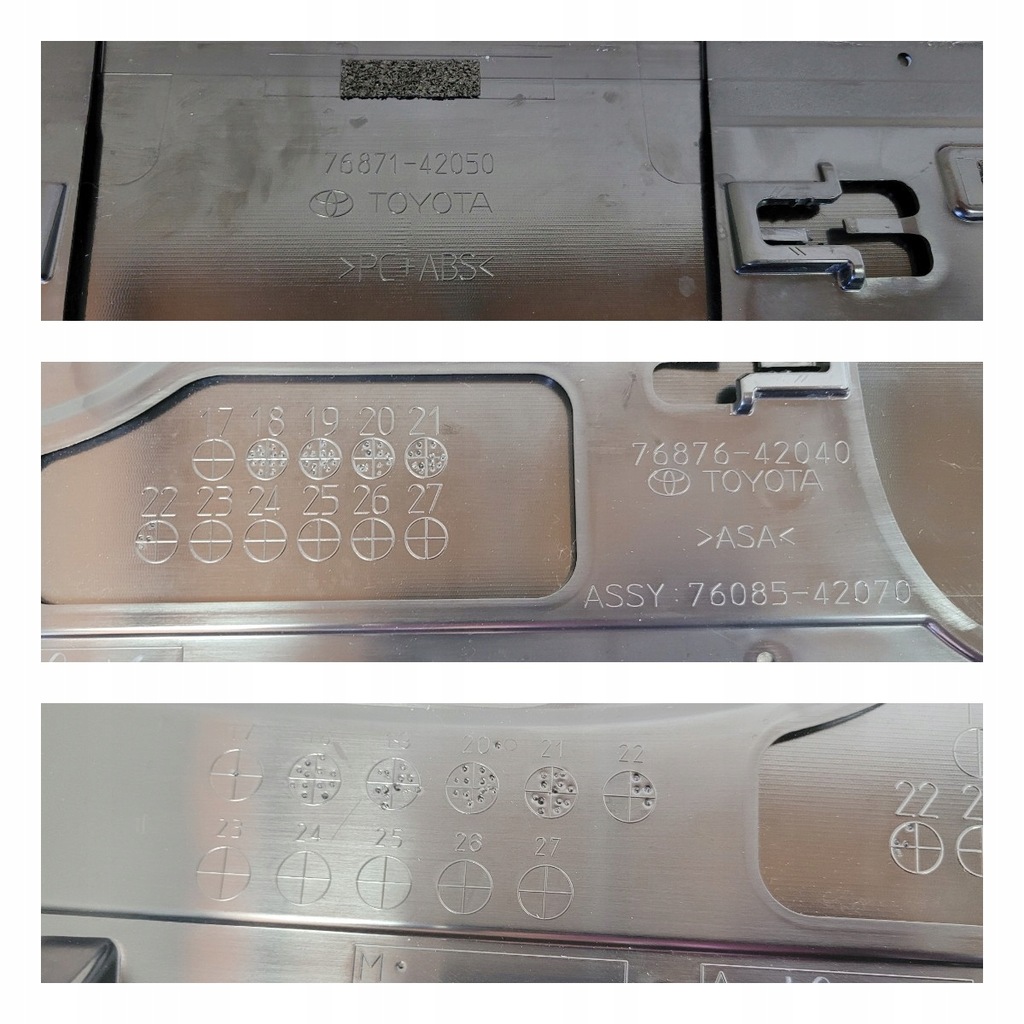 фото №9, Кришка багажника задня накладка лампа ліва toyota rav4 v 2019-