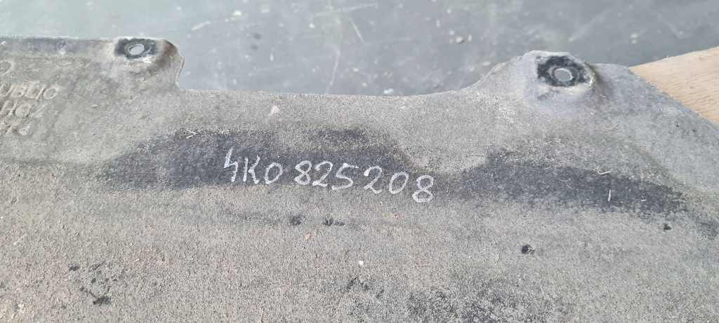 фото №14, A6 c8 4k защита плита подвеска przeciwbłotowa правая 4k0825208m a7 4k