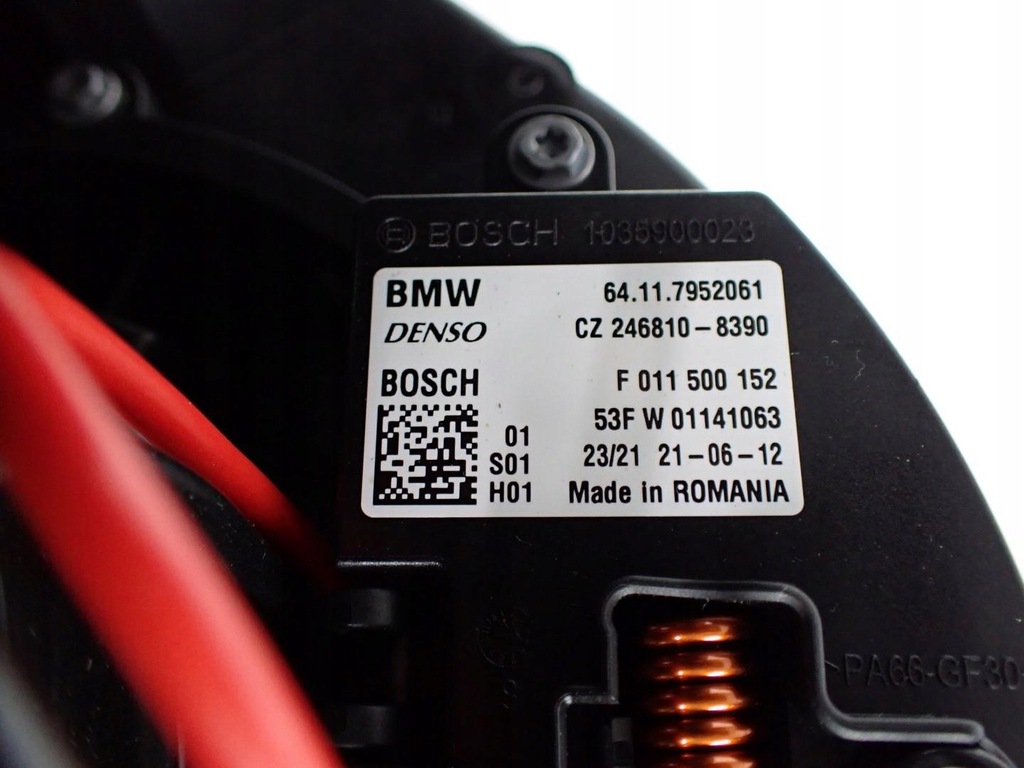 фото №12, Обігрівач повітродувка europa 5a07176 9297751 7952061 9461798 bmw i3 i01 21r