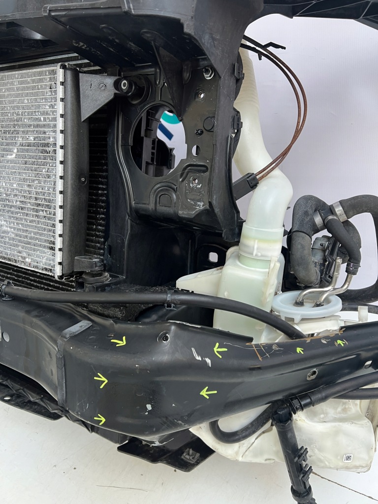 Ремінь передній підсилювач радіатор балка mercedes gl gle ml x166 w166 Зі Шроту