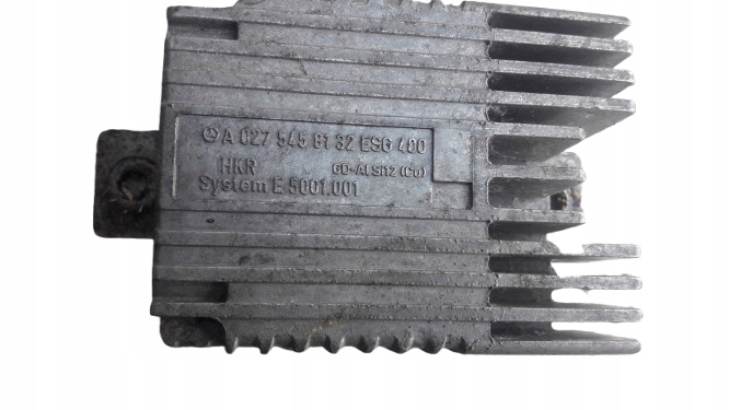 фото №1, Mercedes vaneo r170 блок управления вентиляторов a0275458132