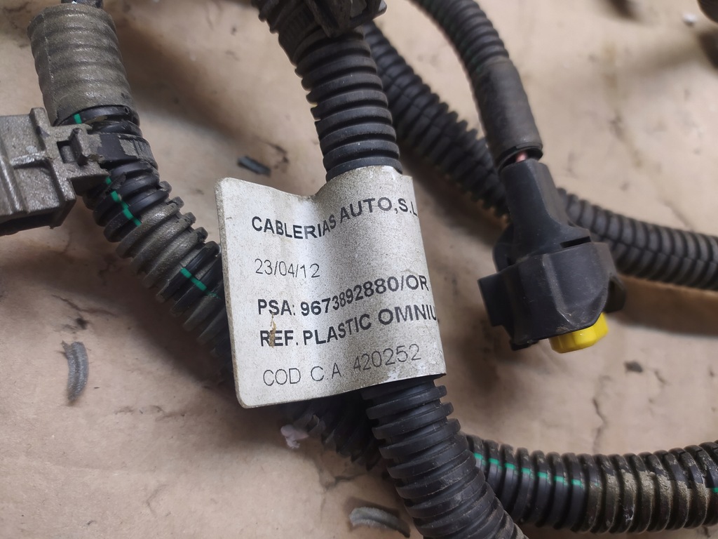 фото №8, Лівий led з електропроводка citroen c4 picasso i lift