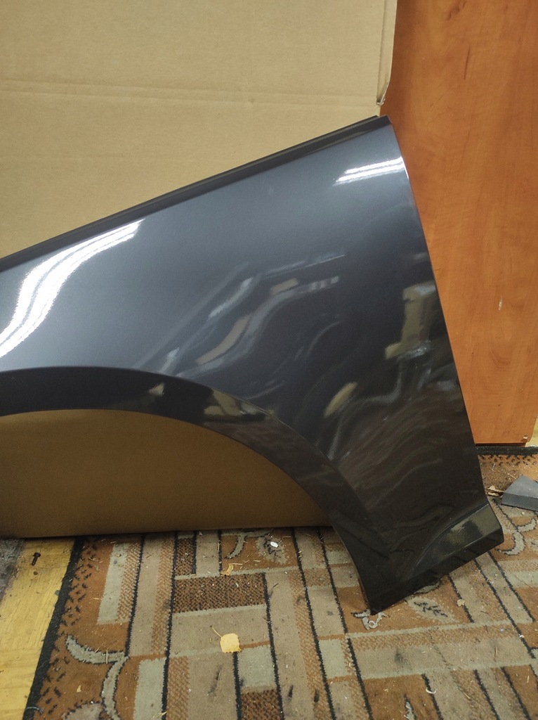 фото №7, Audi a4 b9 крила лівий передній przedlift lx7l маса антикорозійна