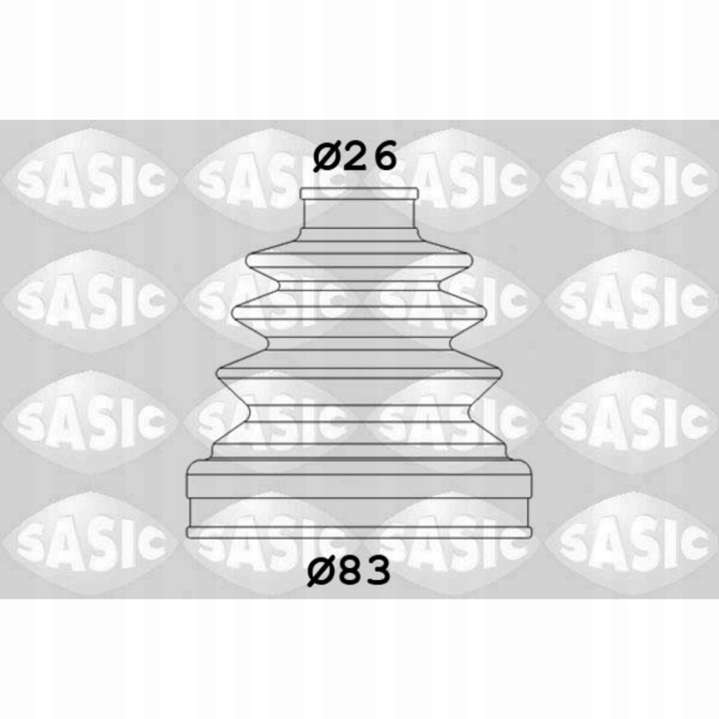 фото №1, Sasic 1906017 набір захист, система кермовий