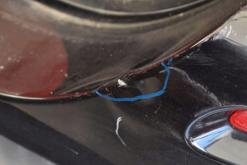 фото №6, Бампер задняя задний чёрный pdc 9808934 mini paceman r61 12-16