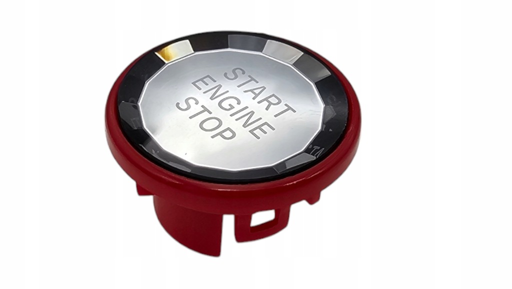 фото №15, Кнопка crystal запуск стоп jaguar f-pace xfl xel xf xe червоний diament