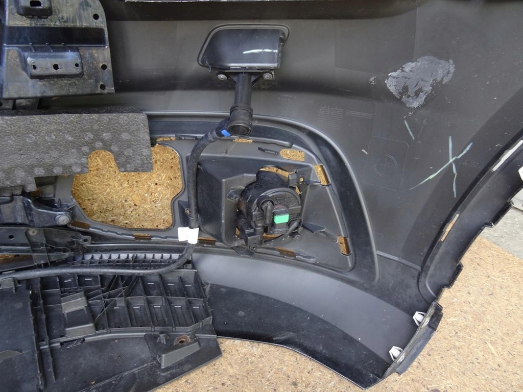 фото №13, Audi q3 8u s-line 11-14 бампер перед передній kompletny pod ксенон lz9y