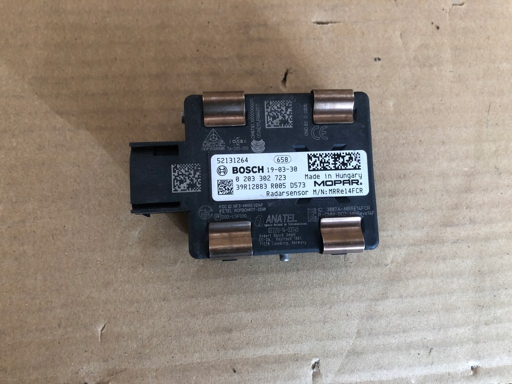 фото №1, Jeep renegade радар модуль датчик acc 0203302723