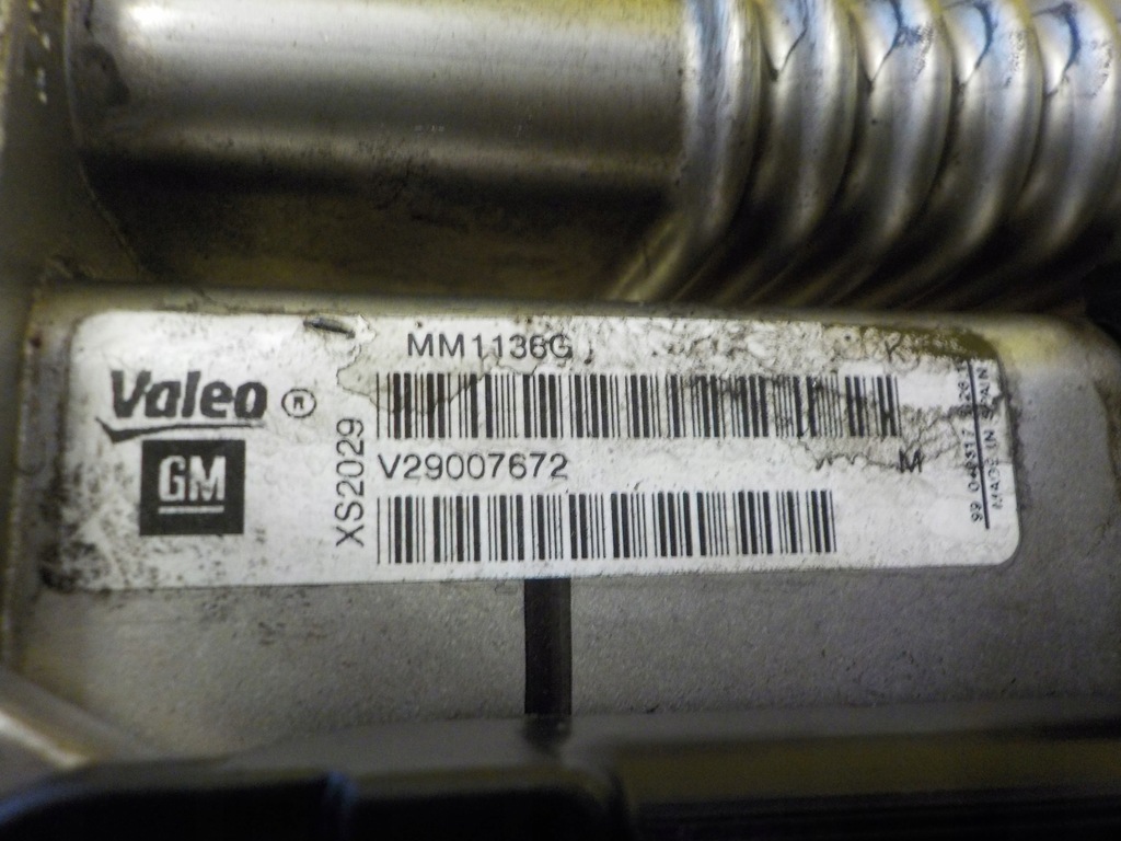фото №5, Astra k meriva 1.6 cdti 17r 110km b16dtu радиатор выхлопных газов egr v29007672