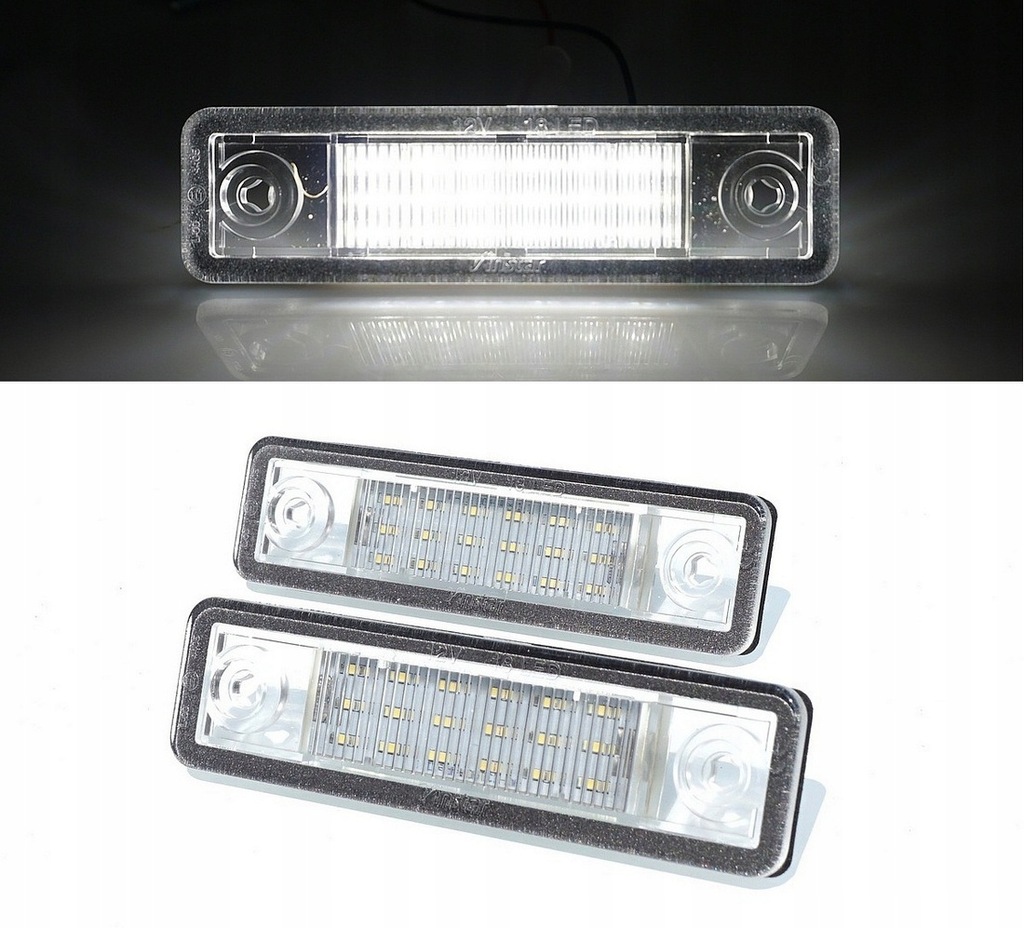 фото №1, Подсветка фонари номерного знака led opel zafira a signum / astra f g / corsa b