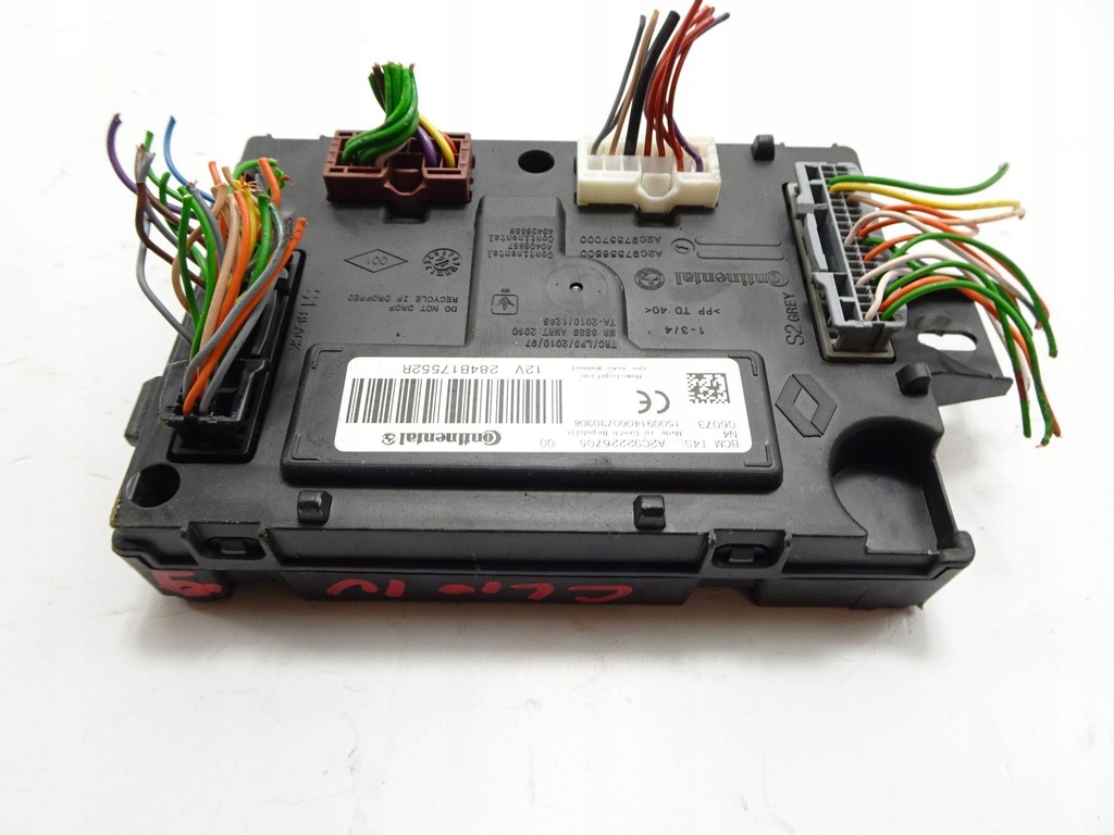 фото №1, Модуль bcm renault clio iv