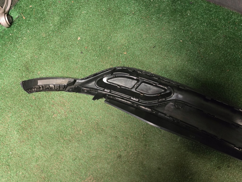 фото №9, Накладка дифузор бампера задня vw polo vi 2g6 lift r-line