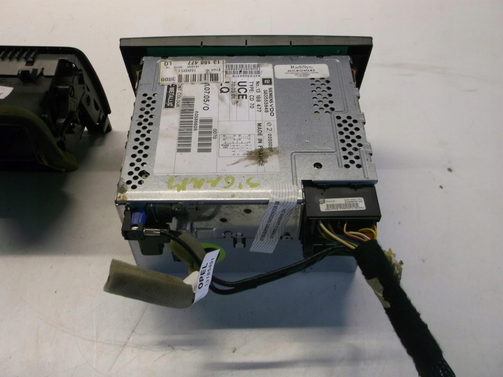 фото №6, Радіо cd навігація дисплей opel signum #