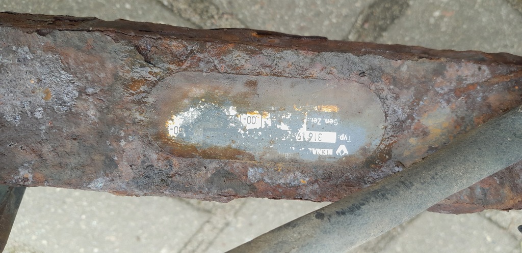 фото №10, Hak буксировочный renault kangoo i 1.5 dci lift