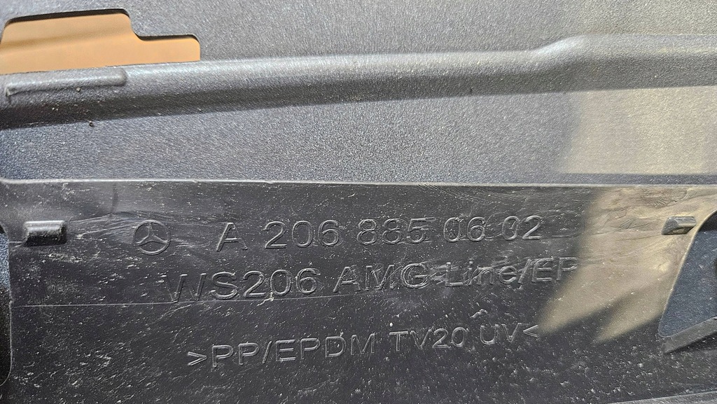 фото №15, Бампер перед передний решётка радиатора mercedes c-klasa w206 a206 amg