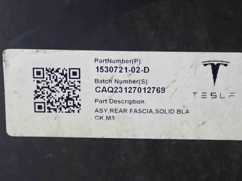 Бампер задня задній kompletny оригінал tesla model 3 23r Недорого