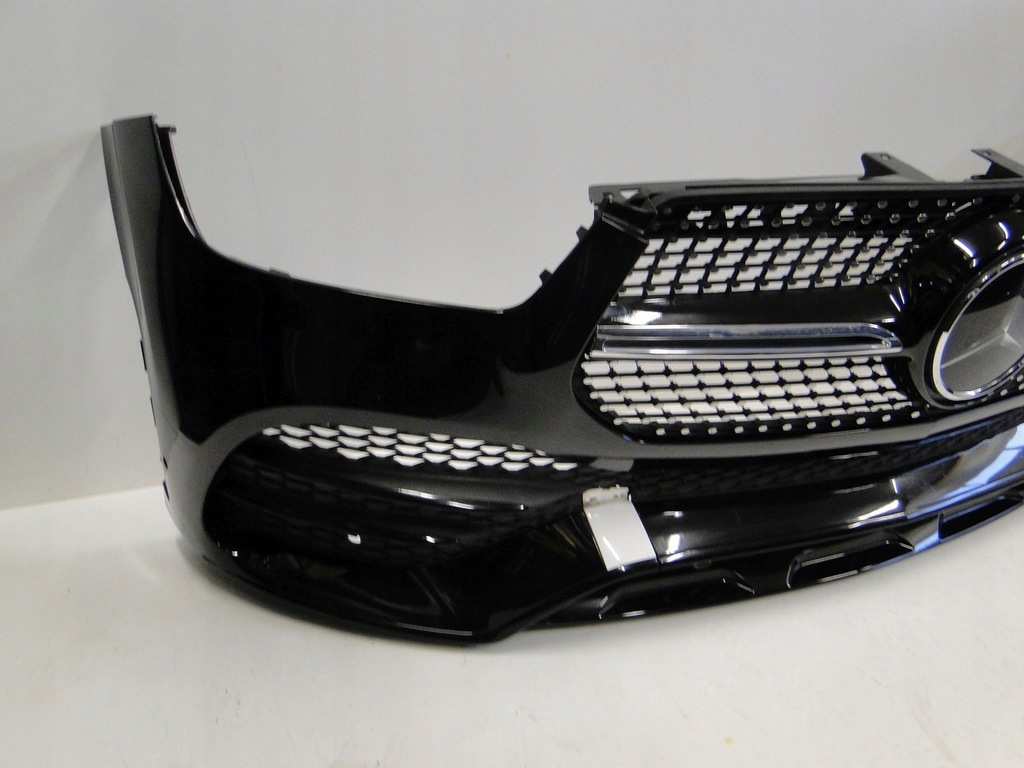 фото №7, Mercedes gle 167 w167 бампер передний kompletny