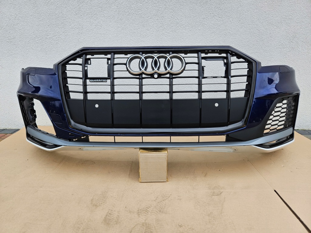 фото №1, Бампер передний перед audi q7 4m0 lift s-line black