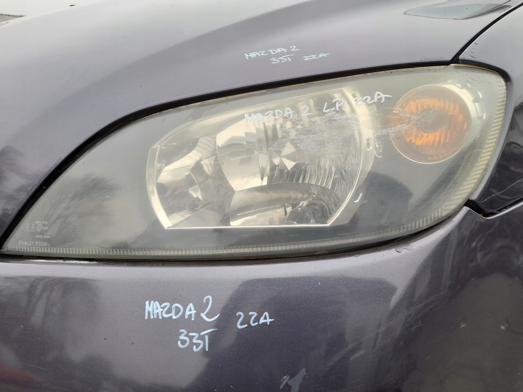 фото №8, Mazda 2 лампа лівий перед ліва передня