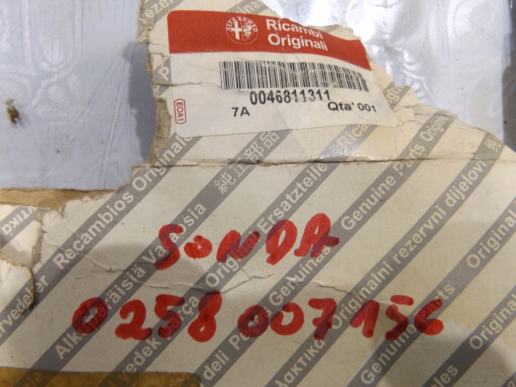 фото №3, Alfa gt 2,0 датчик 0258007156