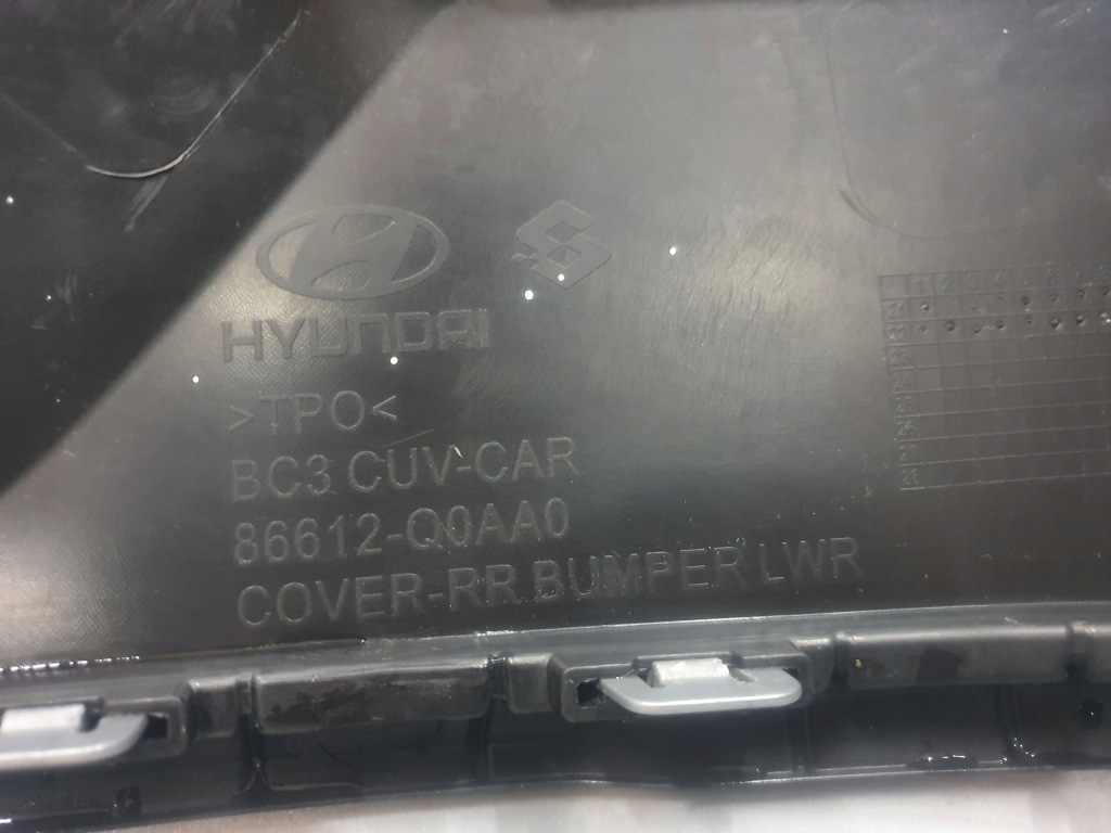 Бампер hyundai bayon задняя задний 21- Цена