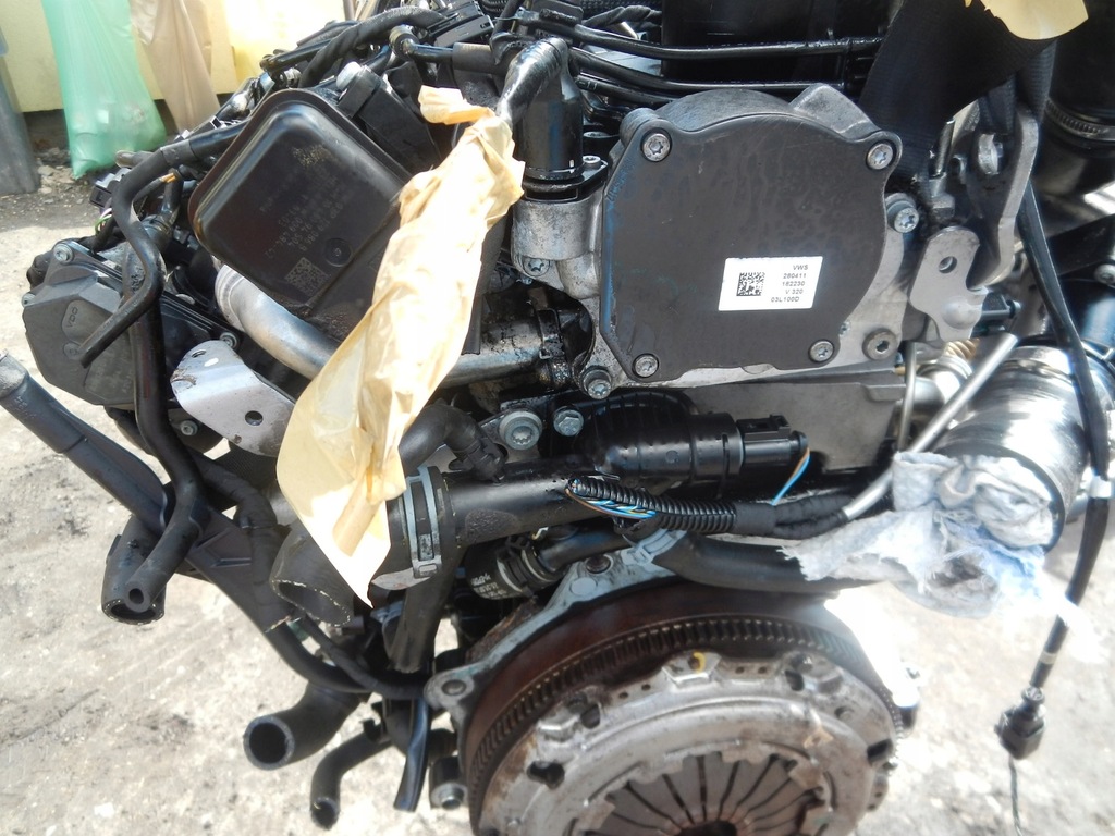 фото №15, Двигун kompletny vw polo 6r seat ibiza iv skoda fabia ii audi a1 1.2tdi cfw