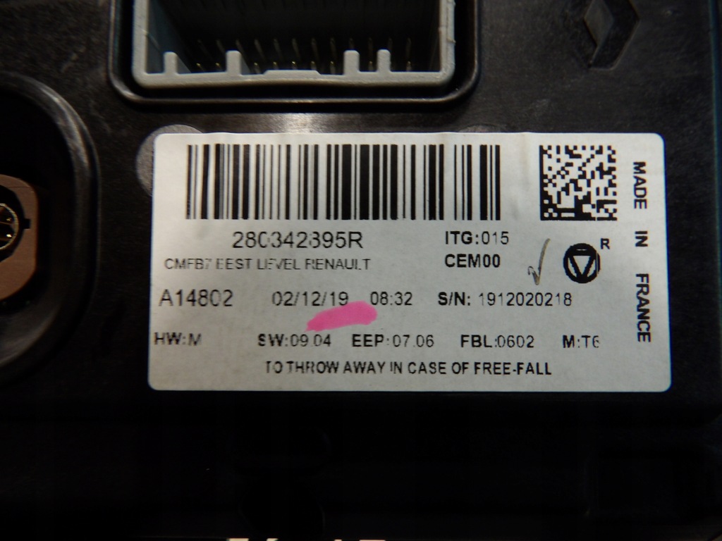 фото №3, Дисплей renault captur ii 2 280342895r