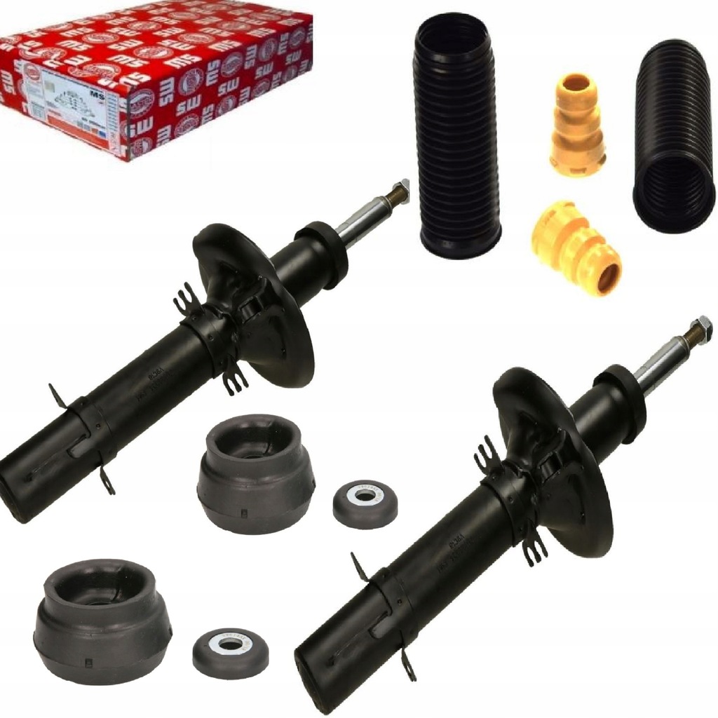 фото №1, Kpl амортизаторы разъём защита перед vw golf iv 4