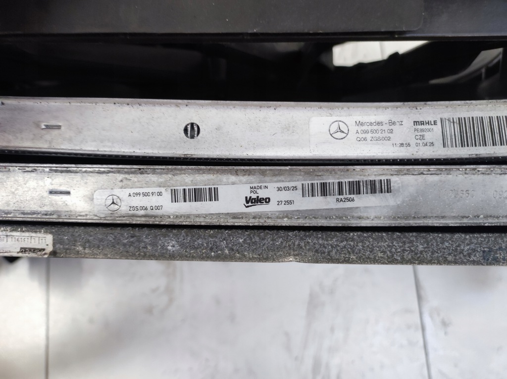 фото №13, Радиатор wody кондиционера вентилятор радиатор mercedes e klasa w214 214