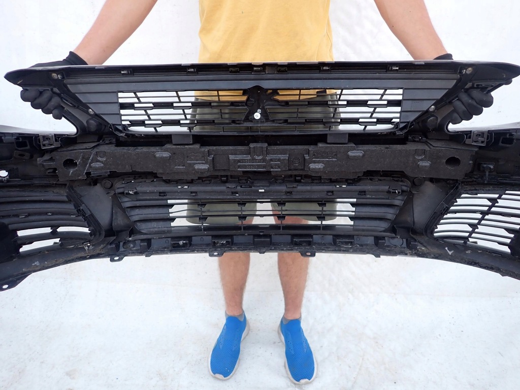 фото №11, Peugeot 308 ii lift 17- бампер перед передній 4pdc