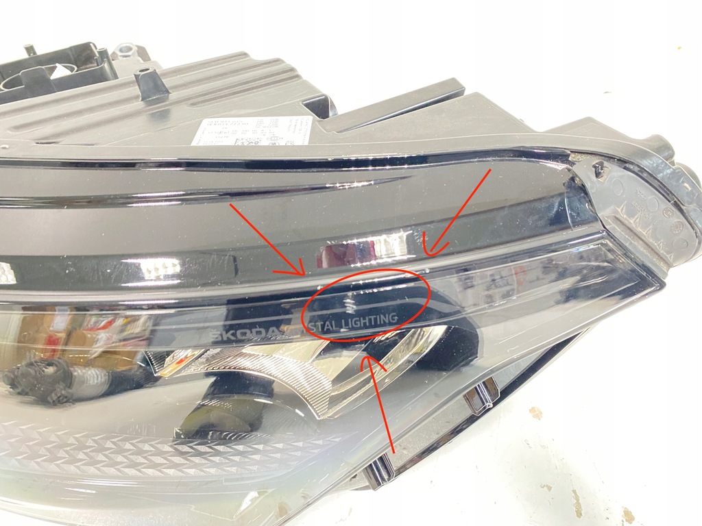 фото №13, Лампа левая перед передняя full led skoda enyaq 5lb