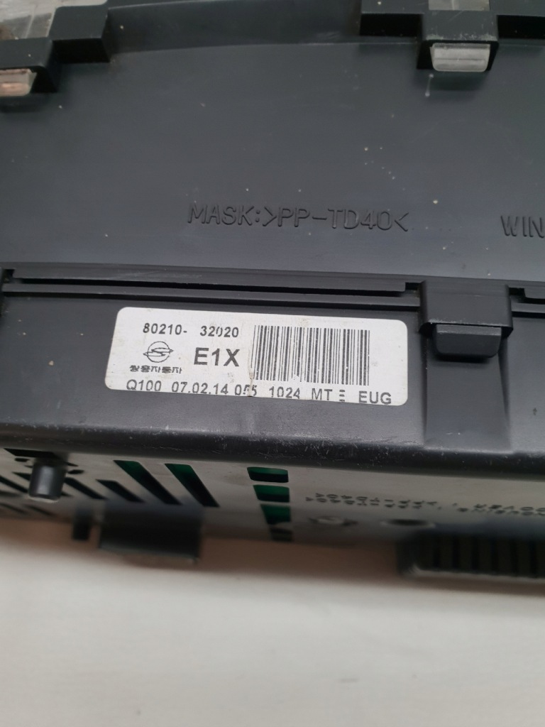 фото №6, Ssangyong actyon счетчик приборы 80210-32020 e1x