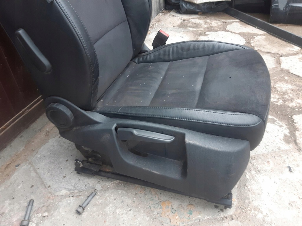 фото №13, Сиденье правый перед skoda superb ii lift кожа подушка безопасности