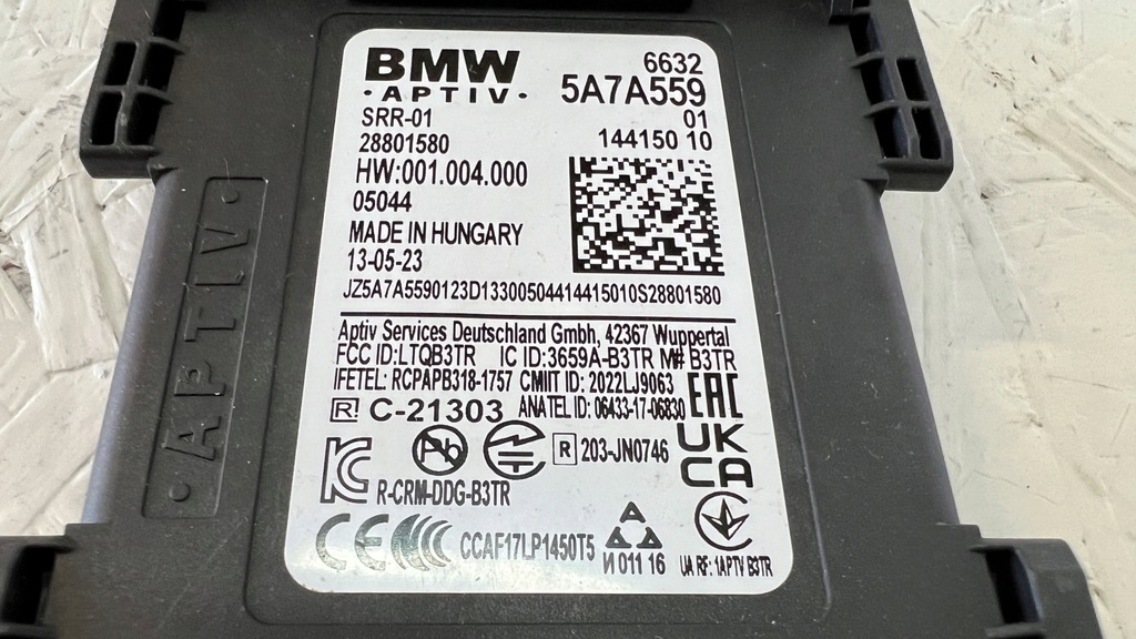 фото №1, Bmw датчик датчик ассистент переключения поперечина движения радар оригинал