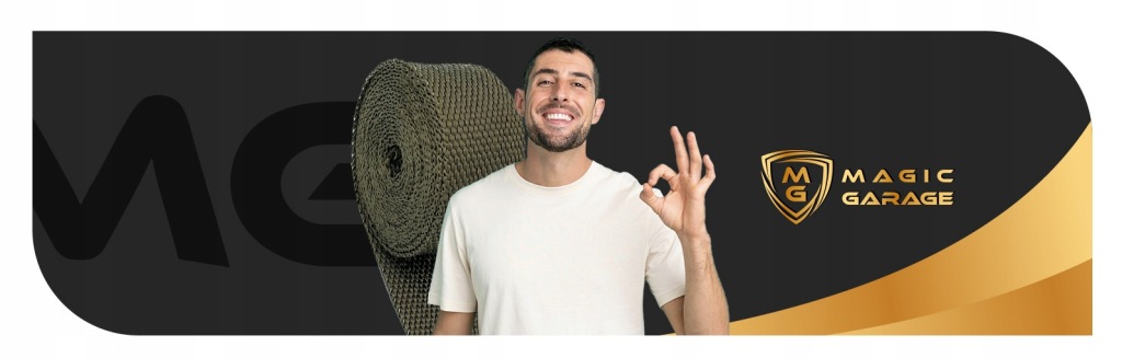 Бандаж bazaltowy термоизоляционный накладка 15m metrów +10 хомут brązowo-złoty Киев