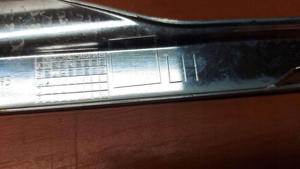 фото №10, Хром накладки молдинг дверь левая левый задняя volvo xc60 ii